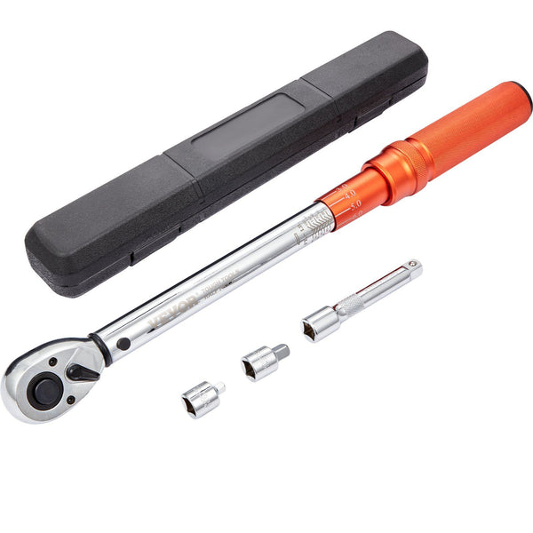 Vevor 1/2-inch drive click-type torque wrench, 10 to 150 ft-lbs
