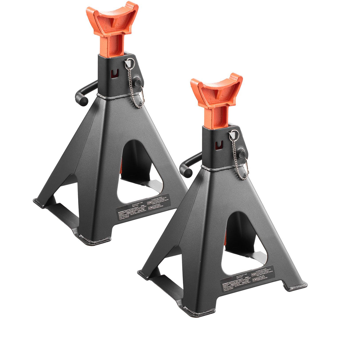 VEVOR 6-ton jack stands pair at minimum height